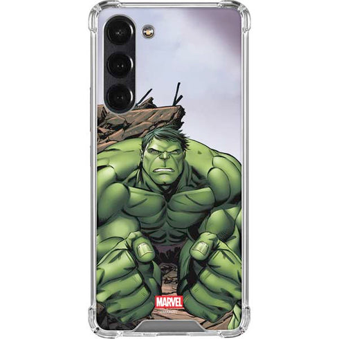 Marvel Avengers Hulk Galaxy S23 FE Clear Case